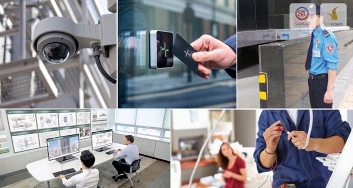 Hệ thống An Ninh - Tiện ích chung cư Vinhomes Vũ Yên