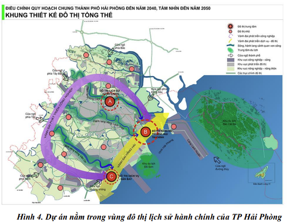 Dự án nằm trong chủ chương phát triển của thành phố Hải Phòng