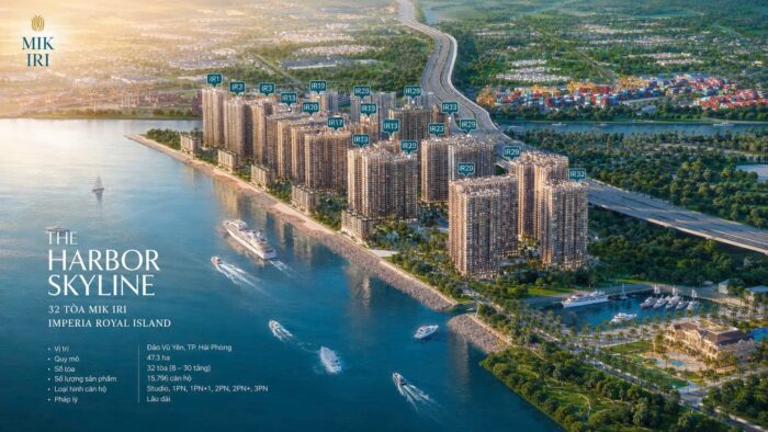 Chung cư Vinhomes Vũ Yên - 30 tòa Căn hộ The Harbor Skyline
